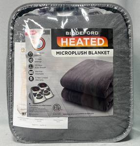 lot 50 image: Queen SZ Electric Blanket (untested) in Orig Pkg