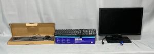 lot 129 image: Dell Computer with 2 Dell Keyboards