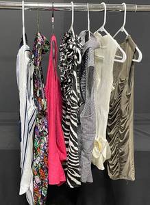 lot 173 image: Lot of Womens Sleeveless Blouses inc. Tommy Hilfiger, Polo Ralph Lauren, Milano and More Sz L and 16