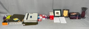 lot 143 image: Office Supplies  Paper Clips  Folders  Envelopes  Binders  Note Pads