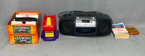 lot 149 image: Outburst Junior  Uno  AIWA CD Player and Radio