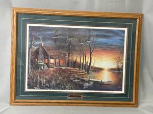 lot 118 image: Sundown by Jim Hansel Painting