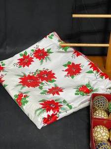 lot 205 image: VTG Christmas Decor and Ornaments