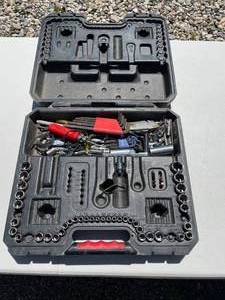 lot 11 image: Craftsman Socket Wrench Set with Additional Hand Tools