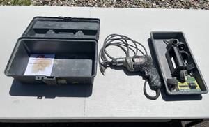 lot 15 image: Black & Decker 38 VSR Drill with Case and Accessories