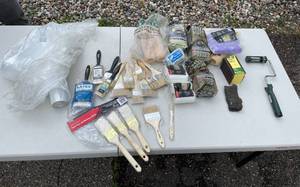 lot 44 image: Comprehensive Painting and Finishing Tool Set