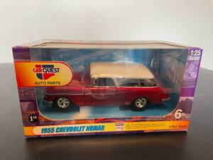 lot 209 image: 1955 Chevrolet Nomad - Car Quest Auto Parts 125 Scale - Unopened - Original Packaging