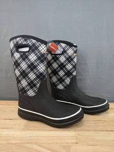 lot 44 image: Brand New HISEA Rain Boots Womens Size 10 L