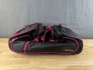 lot 79 image: New Heendzoo Dance Bag Suitcase, 23inch-Pro-Pink, Garment Rack Duffel $145.99 Retail B