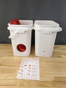 lot 81B image: Poultry Feeder Kit B