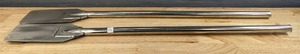 lot 57 image: Brand New Stainless Steel Mixing Paddles 36 B