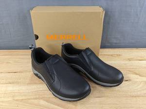 lot 50C image: Merrell Jungle Moc LTR Shoes Kids Size 7 Black N