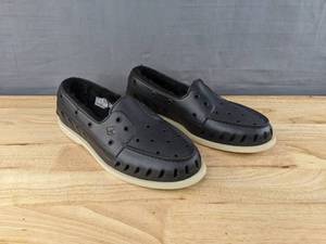 lot 81G image: Sperry Float Boat Shoe, Mens Size 12 in Black N
