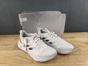 lot 26D image: Brand New Adidas Questair Shoes Mens Size 11 Sneakers White and Grey B