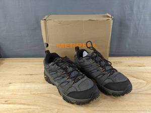 lot 70B image: Merrell MOAB 2 WP Shoes Mens Size 10 Sneakers Gray and Black L
