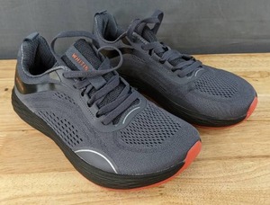 lot 146 image: Whitin Zero Drop Running Shoes Mens Size 9 Wide Grey L