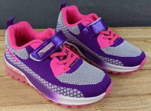 lot 83B image: New Kubua Kids Sport Shoes Big Kids Size 1 Purple & Pink $43.99 Retail L
