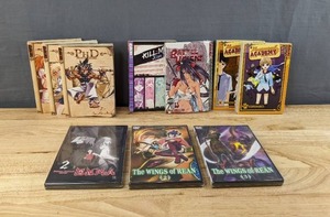 lot 88G image: Collection of New Manga Books and DVDs PhD Phantasy Degree Series, Battle Vixens, Animal Academy, The Wings of Rean and More F