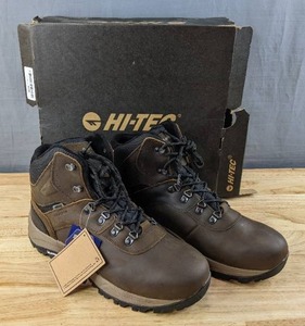 lot 12D image: Brand New Hi-Tec Altitude VII Waterproof Boots Mens Size US14XEU47 Brown $99.98 Retail L