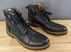 lot 44D image: Brand New Steve Madden Sandar Boots Mens Size 11 Black L