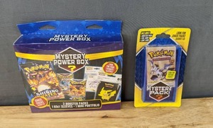lot 51E image: Brand New Factory Sealed Pokemon Mystery Power Box and Pokemon Mystery Pack, Retails for $69.98 I