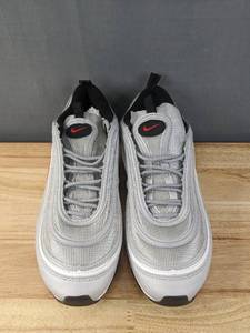 lot 33B image: New Nike Air Max 97 Shoes Mens Size 10 Sneakers Silver L