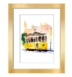 lot 94 image: Brand New Annecy 16x20 Picture Frames (1 Pack, Gold), Simple Designed Photo Frame B
