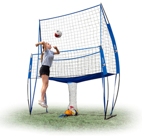 lot 30D image: Anything Sports Volleyball Training Equipment Practice Net Station B