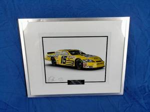 lot 44 image: 2007 NASCAR #15 Monte Carlo Driver Paul Menard Autographed Photo 2 of 10 14x11