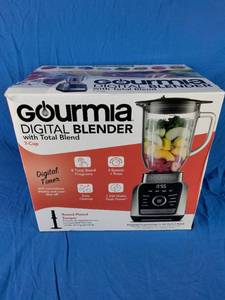 lot 90 image: New Gourmia Digital Blender - Black