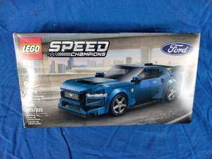 lot 164 image: New Lego Speed Champions Ford Mustang Dark Horse