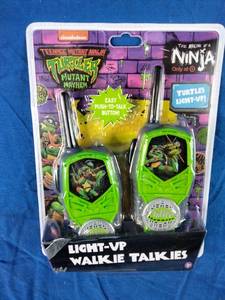 lot 170 image: New Teenage Mutant Ninja Turtles Mutant Mayhem Light Up Walkie Talkies