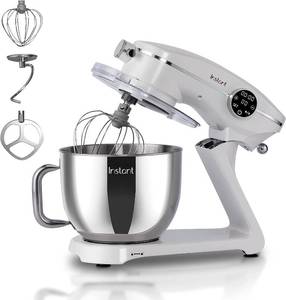 lot 104 image: New Instant Pot Instant Stand Mixer Pro, White 600W 10-Speed Electric Mixer