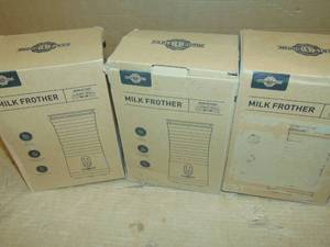 lot 54 image: 3 Pack Milk Frother and Steamer
