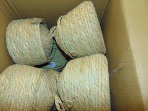 lot 59 image: 12 piece Lot Woven Beehive Wicker Baskets