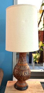 lot 54A image: Mid Century Brutalist Table Lamp