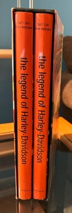 lot 27A image: Ride Free Forever The Legend of Harley-Davidison Two Book Boxed Set