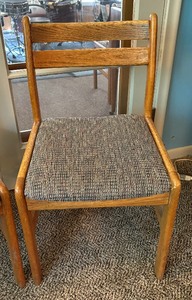 lot 65A image: Two Charming Vintage Chairs