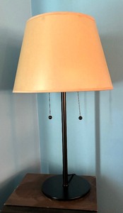 lot 98A image: Two Lovely Table Lamps
