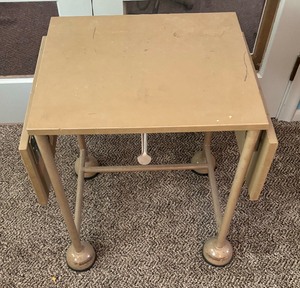 lot 110A image: Vintage Metal Typewriter Table