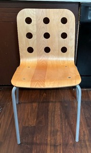 lot 87 image: Ikea Jules Bistro Cafe Bent Wood Chair