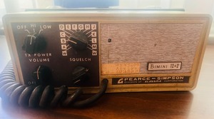 lot 124 image: Vintage Pearce Simpson Bimini 12  2 CB Radio