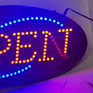 lot 138 image: Electric Open Sign