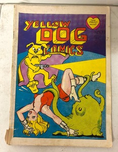 lot 145 image: Vintage Yellow Dog Comic Books