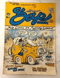 lot 91A image: Vintage Zap Comic Books