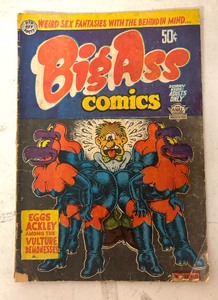 lot 119A image: Variety of Vintage Comic Books  including Uneeda Comix, Bog Ass Comics and More