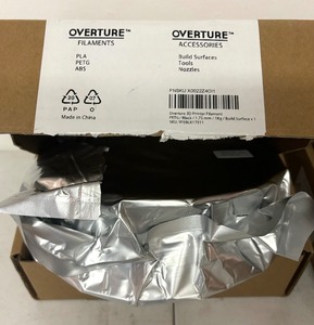 lot 146 image: 3D Printer Filament by Overture