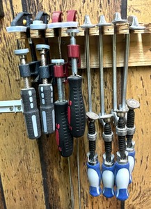 lot 161 image: Eight Clamps