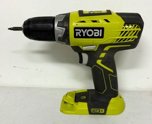 lot 44A image: Ryobi Vacuum P7131 and Drill P208B with 1 Battery and 1 Charger