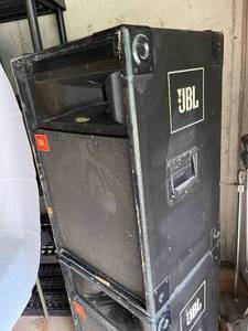 lot 216 image: Vintage JBL Caberet 4691B Speakers